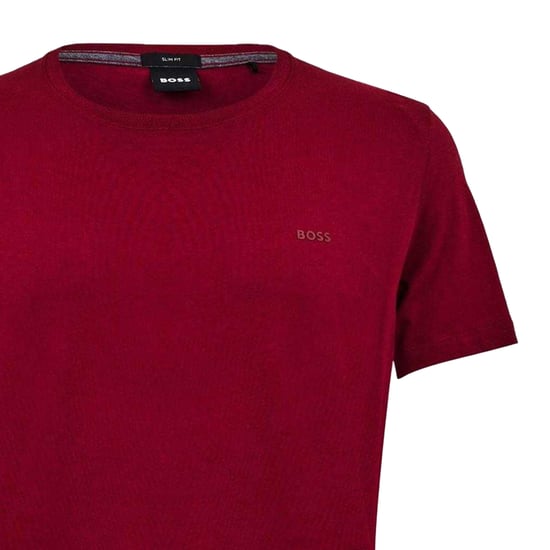 Boss - "Tessler 33" T-Shirt für Herren, Regulär (Dunkelrot) - Image 2
