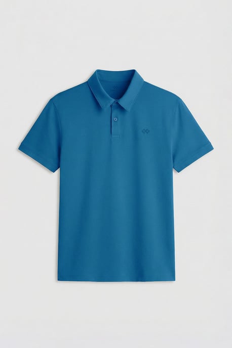Herren Baumwoll-Elastan Polo-Shirt - Image 1