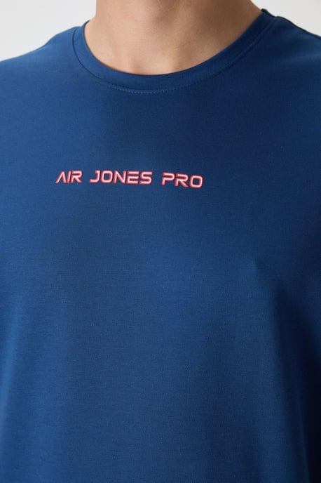 Übergröße Bedrucktes Rundhals-T-Shirt - Image 2