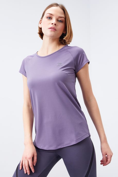 Damen Kurzarm Rundhals T-Shirt - Image 3