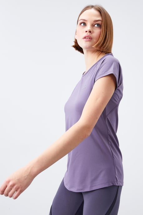 Damen Kurzarm Rundhals T-Shirt - Image 5