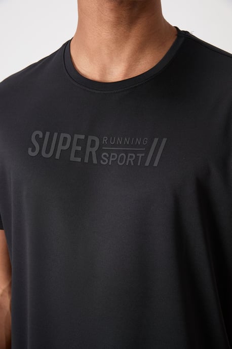 Herren T-Shirt mit Rundhalsausschnitt und Print - Image 2