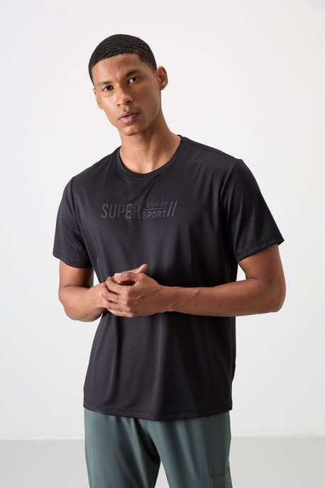 Herren T-Shirt mit Rundhalsausschnitt und Print - Image 4