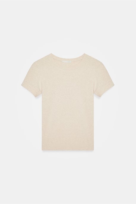 Damen Slim Fit Rundhals T-Shirt - Image 5