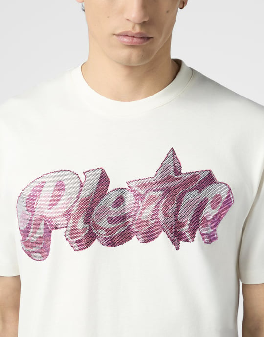 Round Neck T-Shirt Gummy Plein Stones - Image 3