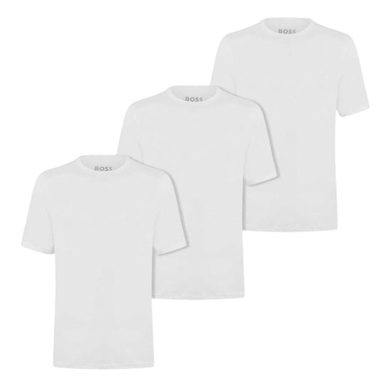 Boss - T-Shirt für Herren, Regulär, kurzärmlig (3er-Pack) (Weiß) - Image 1