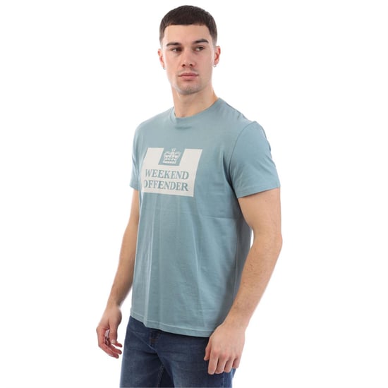 Weekend Offender - "McMoney" T-Shirt für Herren (Hellblau) - Image 3