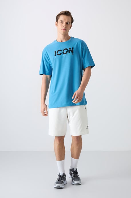 Übergroßes Logo-Print Rundhals-T-Shirt - Image 2