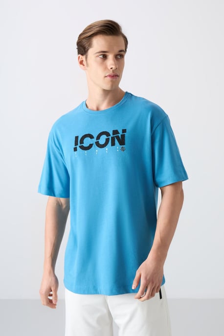 Übergroßes Logo-Print Rundhals-T-Shirt - Image 4