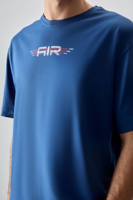 Übergroßes Baumwoll-Logo-T-Shirt - Image 2