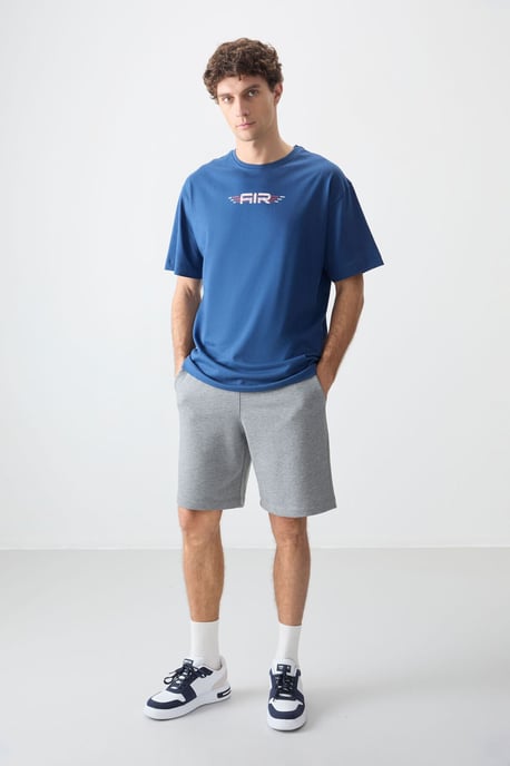 Übergroßes Baumwoll-Logo-T-Shirt - Image 3
