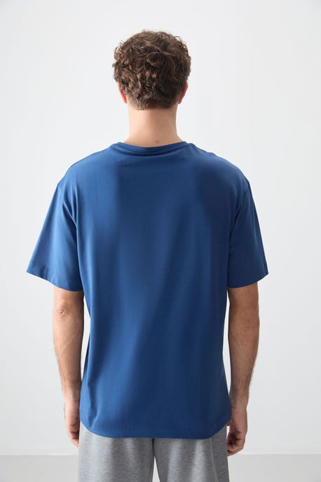 Übergroßes Baumwoll-Logo-T-Shirt - Image 5