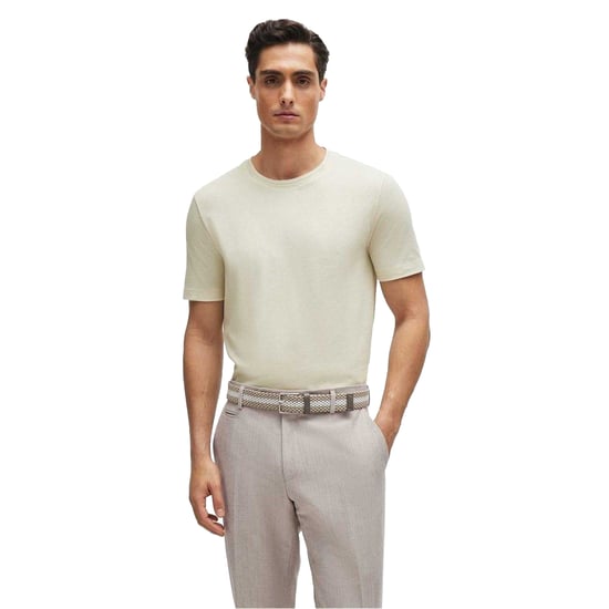 Hugo Boss - "Boss" T-Shirt für Herren, Baumwolle, Regulär (Weiß) - Image 1