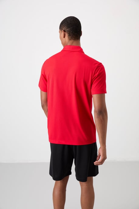 Herren Farbblockiertes Polo-Shirt - Image 5