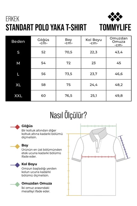 Herren Farbblockiertes Polo-Shirt - Image 6