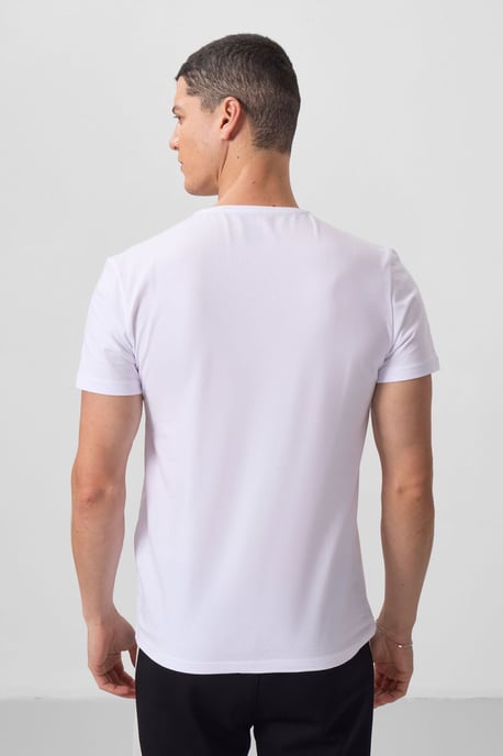 Herren V-Ausschnitt Kurzarm T-Shirt - Image 6