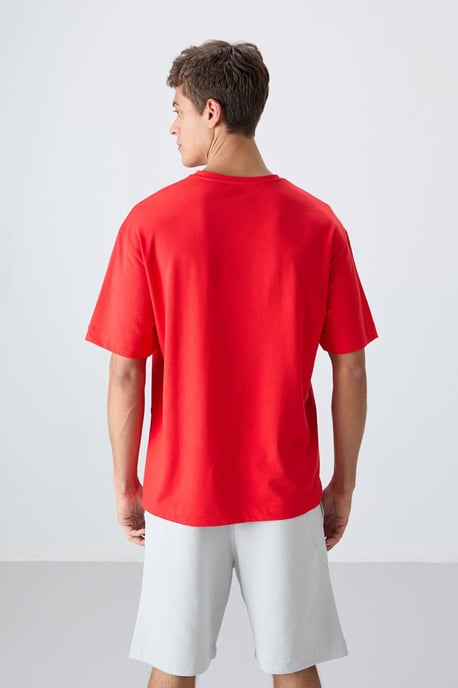 Übergroßes Logo-Print Rundhals-T-Shirt - Image 5