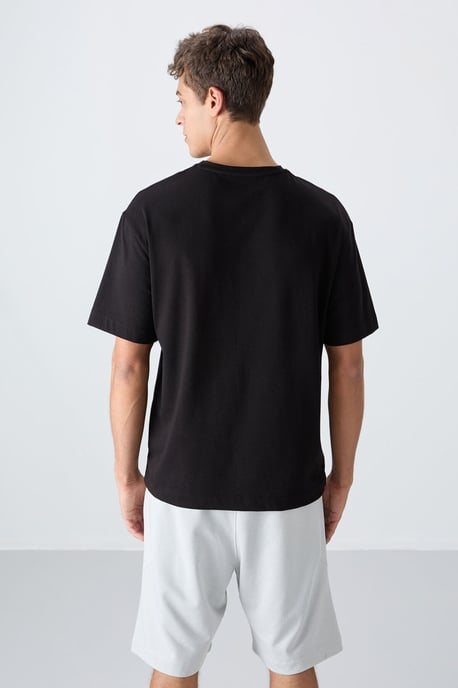 Übergrößen Baumwoll-Polyester Rundhalsausschnitt T-Shirt - Image 5