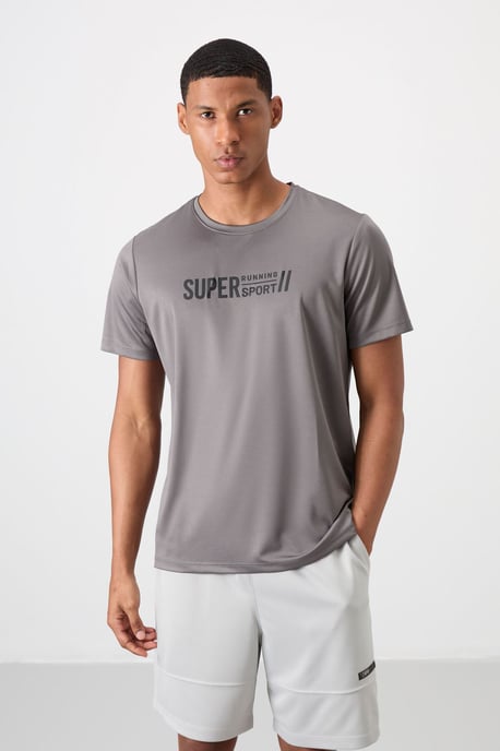 Herren Bedrucktes Rundhals T-Shirt - Image 1