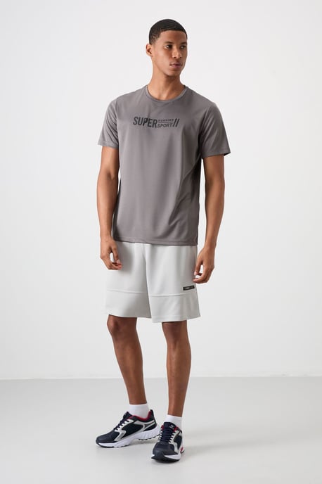 Herren Bedrucktes Rundhals T-Shirt - Image 2