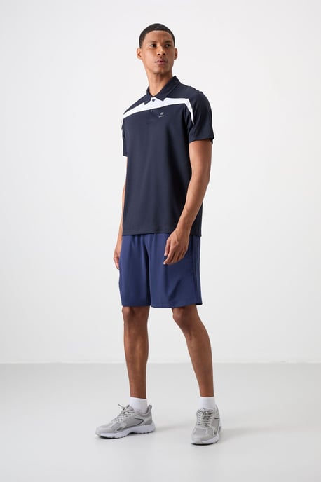 Herren Polo-Shirt mit Farbblockierung - Image 2