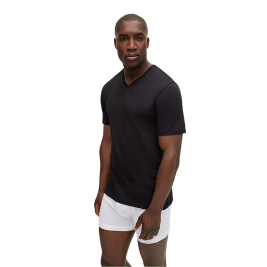 Boss - T-Shirt für Herren, V-Ausschnitt (3er-Pack) (Schwarz) - Image 2