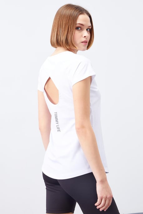 Damen T-Shirt mit kurzem Arm und Rundhalsausschnitt - Image 3