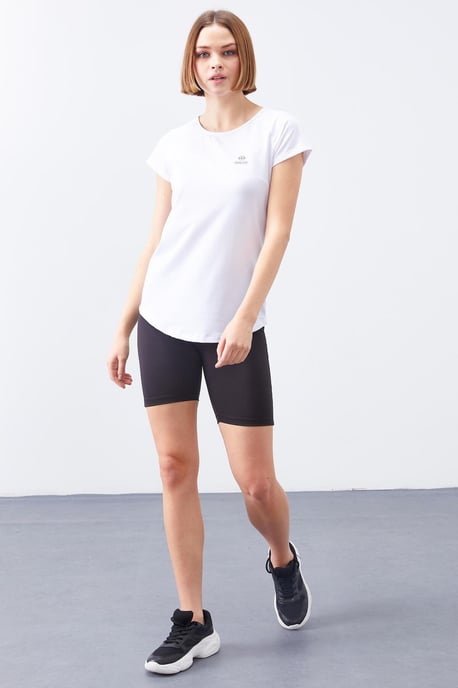Damen T-Shirt mit kurzem Arm und Rundhalsausschnitt - Image 4