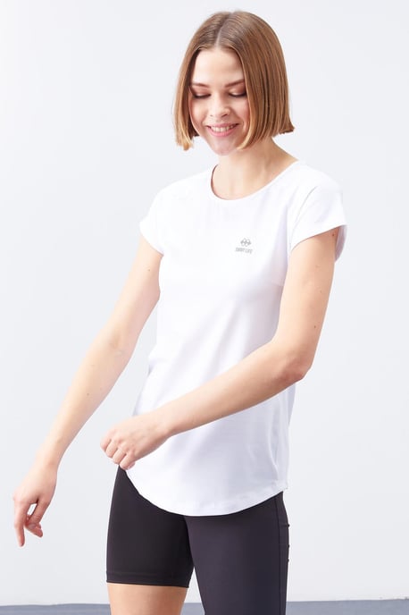 Damen T-Shirt mit kurzem Arm und Rundhalsausschnitt - Image 5
