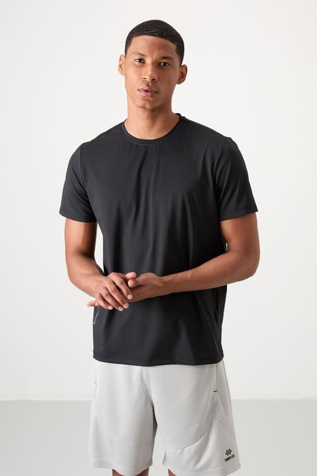Herren T-Shirt mit normalem Schnitt und Rundhalsausschnitt - Image 1