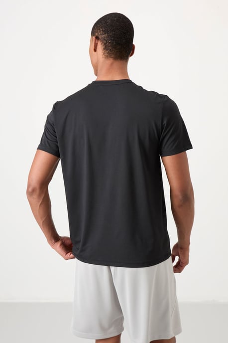 Herren T-Shirt mit normalem Schnitt und Rundhalsausschnitt - Image 6