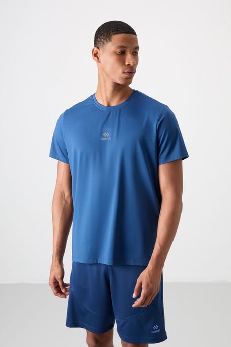 Herren T-Shirt mit Logo-Patch und kurzen Ärmeln - Image 2
