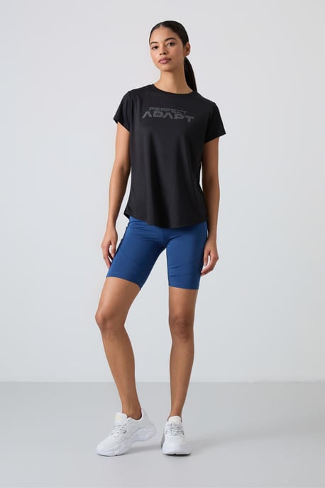 Bedrucktes Polyester Rundhals-T-Shirt - Image 2