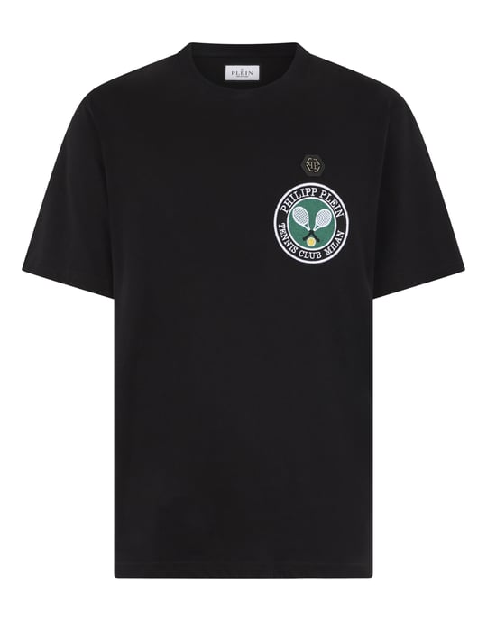 Round Neck T-Shirt Patch Tennis - Image 1
