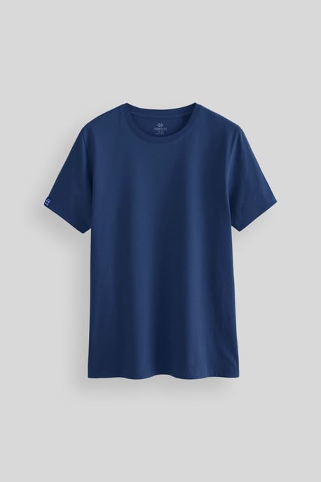 Herren Baumwoll-Elasthan Rundhals T-Shirt - Image 2