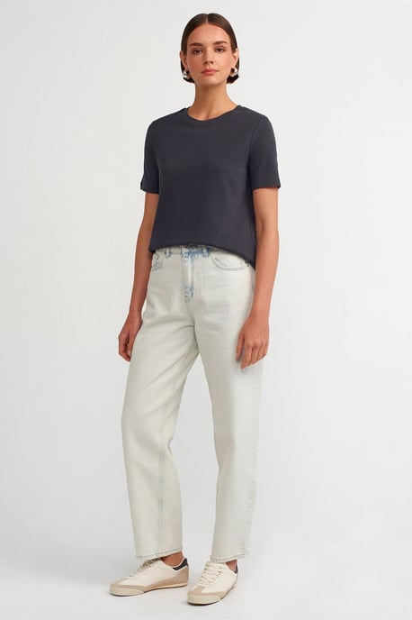 Damen Baumwoll Rundhals T-Shirt - Image 3