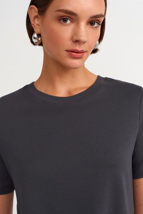 Damen Baumwoll Rundhals T-Shirt - Image 4