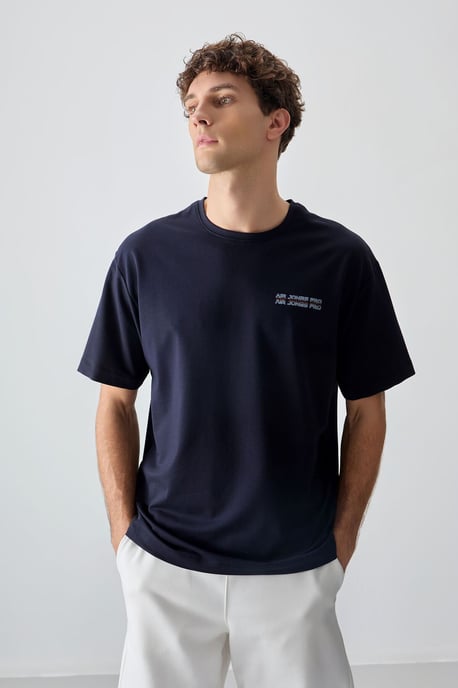 Übergrößen Bedrucktes Baumwoll-Jersey T-Shirt - Image 4
