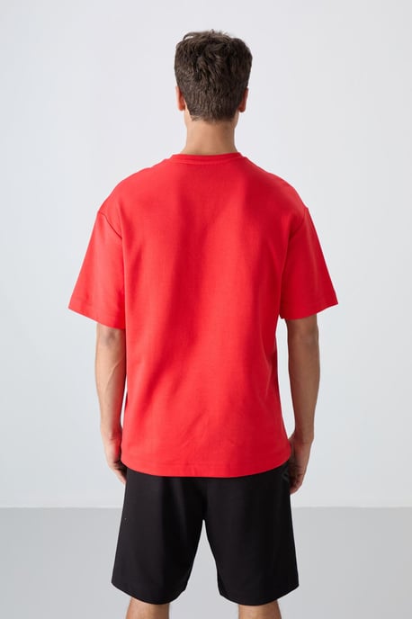 Übergrößen Baumwollmischung Rundhals T-Shirt - Image 5