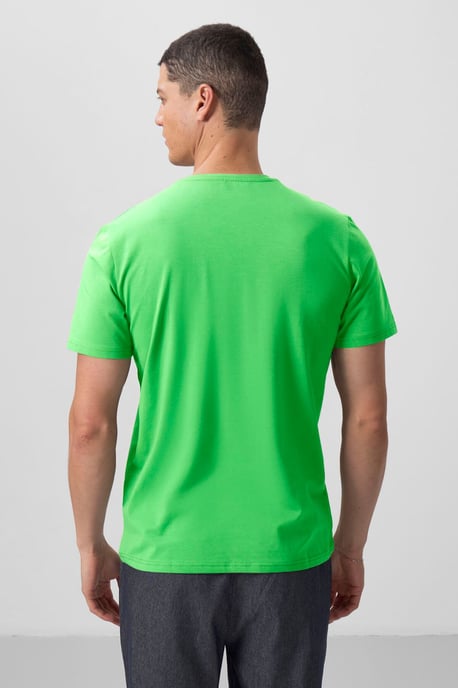 Herren V-Ausschnitt Kurzarm T-Shirt - Image 6