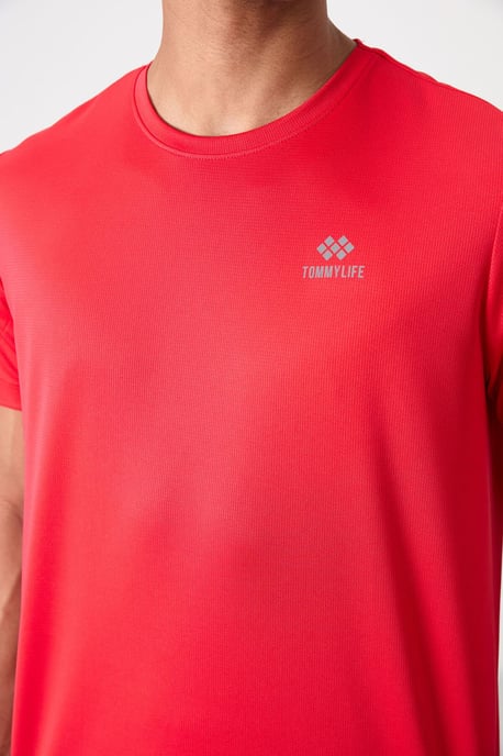 Herren Logo-Print Rundhals-T-Shirt - Image 3