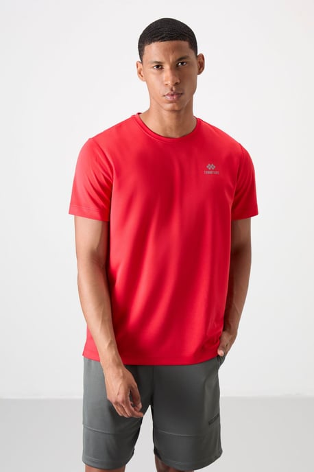 Herren Logo-Print Rundhals-T-Shirt - Image 4
