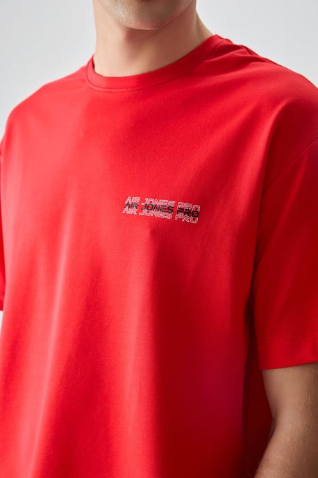 Übergrößtes bedrucktes Baumwoll-Jersey-T-Shirt - Image 3