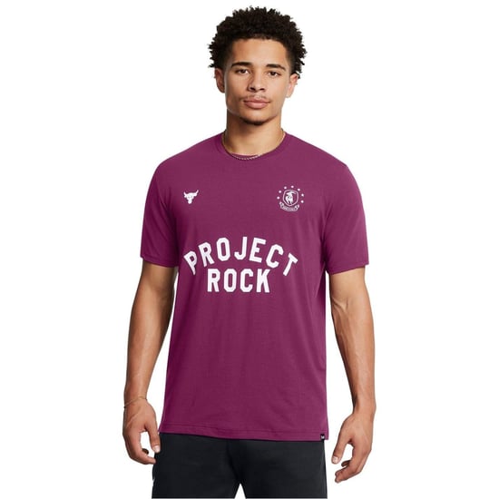 Under Armour - "Project Rock" T-Shirt für Herren (Violett) - Image 3
