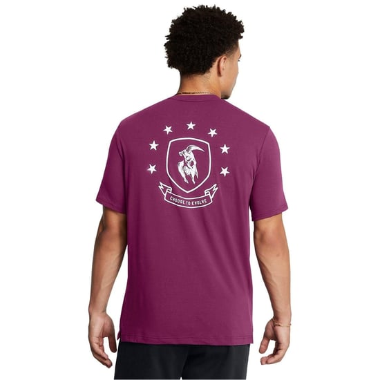 Under Armour - "Project Rock" T-Shirt für Herren (Violett) - Image 4