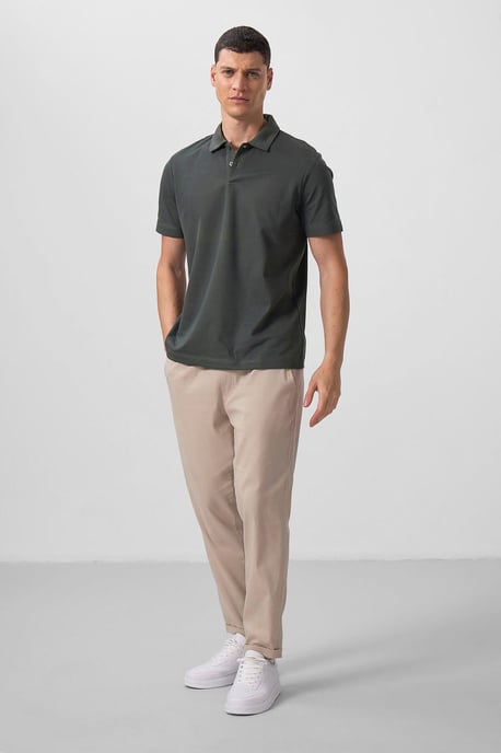Herren Poloshirt aus Baumwolle und Elasthan - Image 2