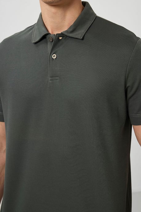 Herren Poloshirt aus Baumwolle und Elasthan - Image 4
