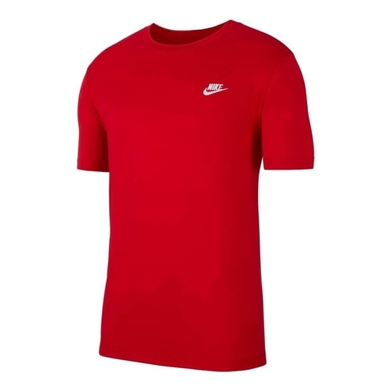 Nike - "Club" T-Shirt für Herren (Rot/Weiß) - Image 2