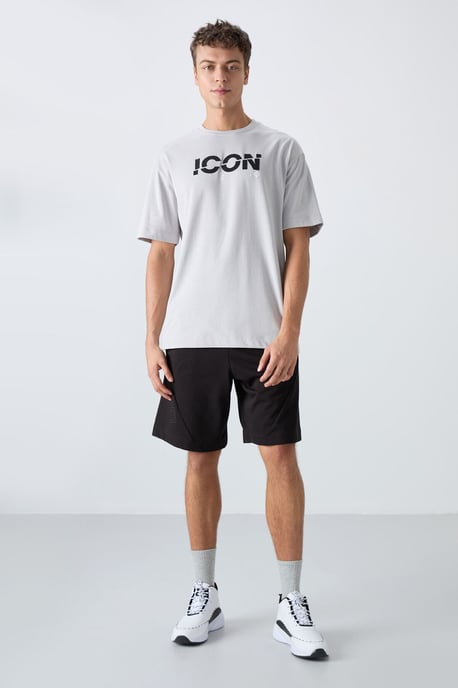 Übergroßes Logo-Print Rundhals-T-Shirt - Image 2