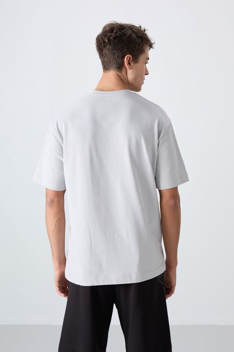 Übergroßes Logo-Print Rundhals-T-Shirt - Image 5